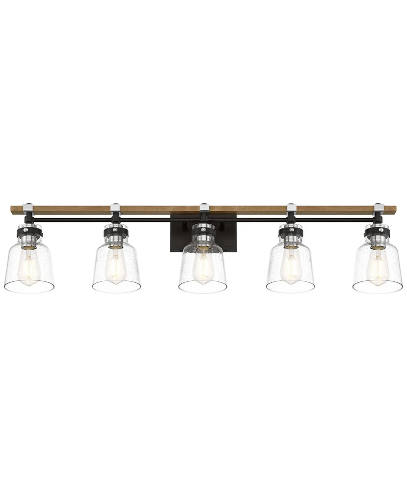 Possini Euro Design Broadway 41" High 5 Light Bathroom Vanity Wall Lamp Light Fixture Mount Over The Sink Mirror