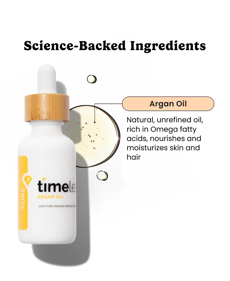 Timeless Skin Care Argan Oil 100% Pure