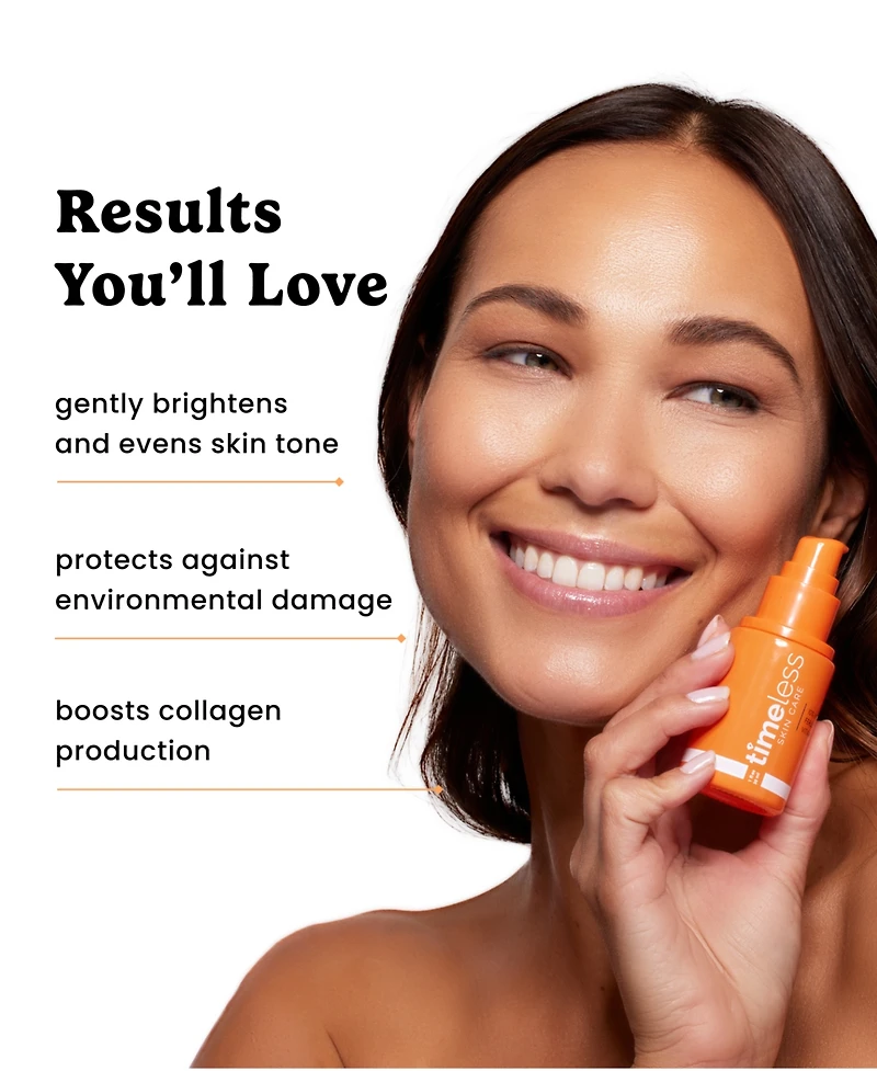 Timeless Skin Care 10% Vitamin C + E Ferulic Acid Serum