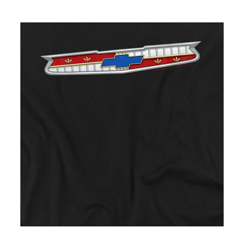 Logovision Men's Chevrolet 56 Bel Air Emblem T-Shirt