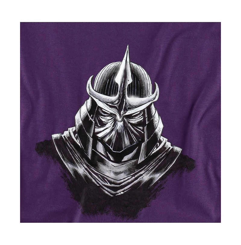 Logovision Men's Tmnt Shredder Head T-Shirt