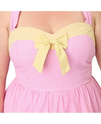 Unique Vintage Plus Picnic Pretty Swing Dress
