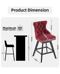 Rainsken Bar Stools Set of 2