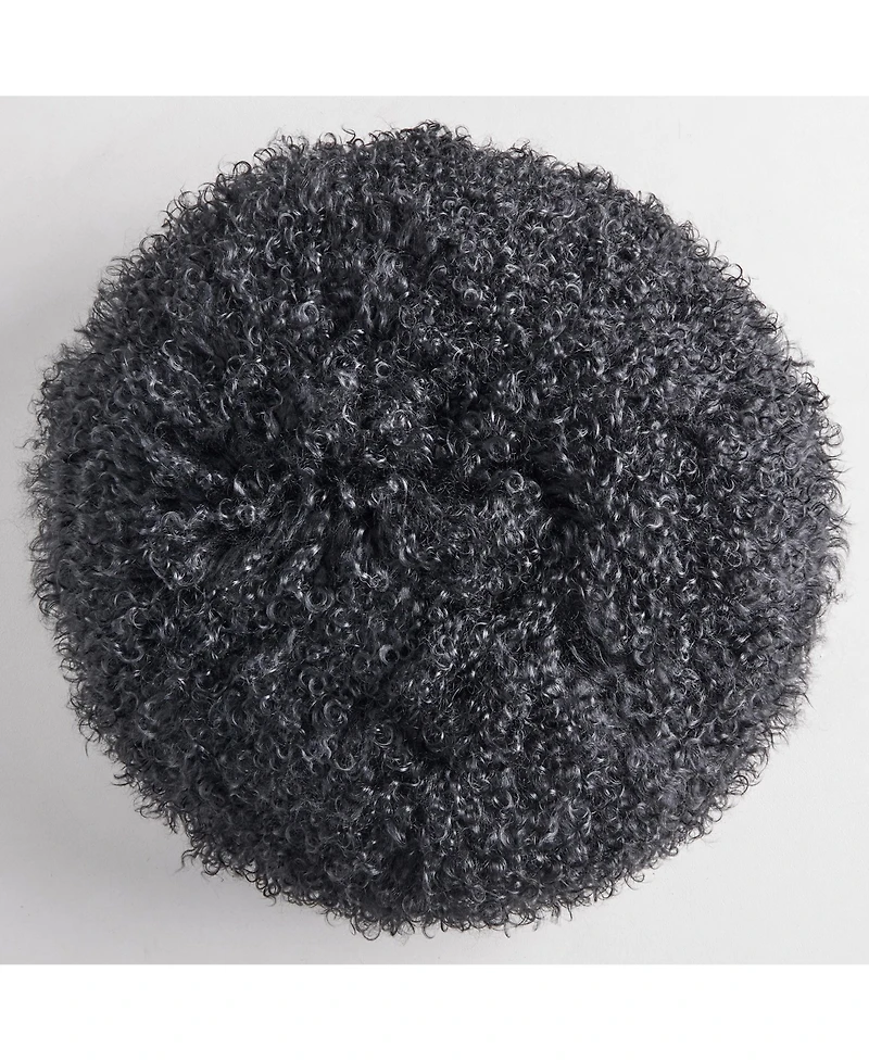 Z Gallerie Mongolian Round Pillow