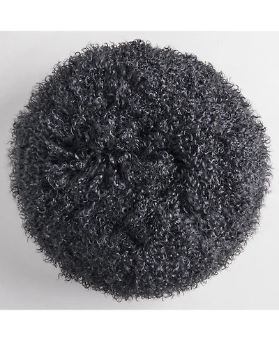 Z Gallerie Mongolian Round Pillow