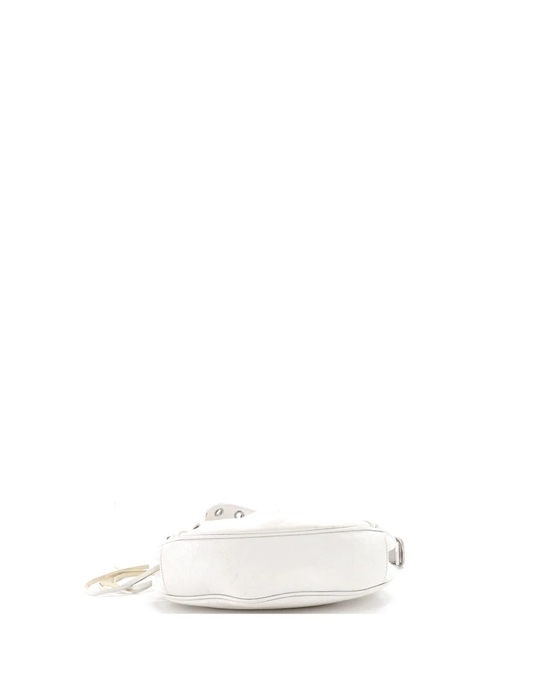 Pre-Owned Balenciaga Xs Le Cagole Giant Studs Shoulder Bag Leather