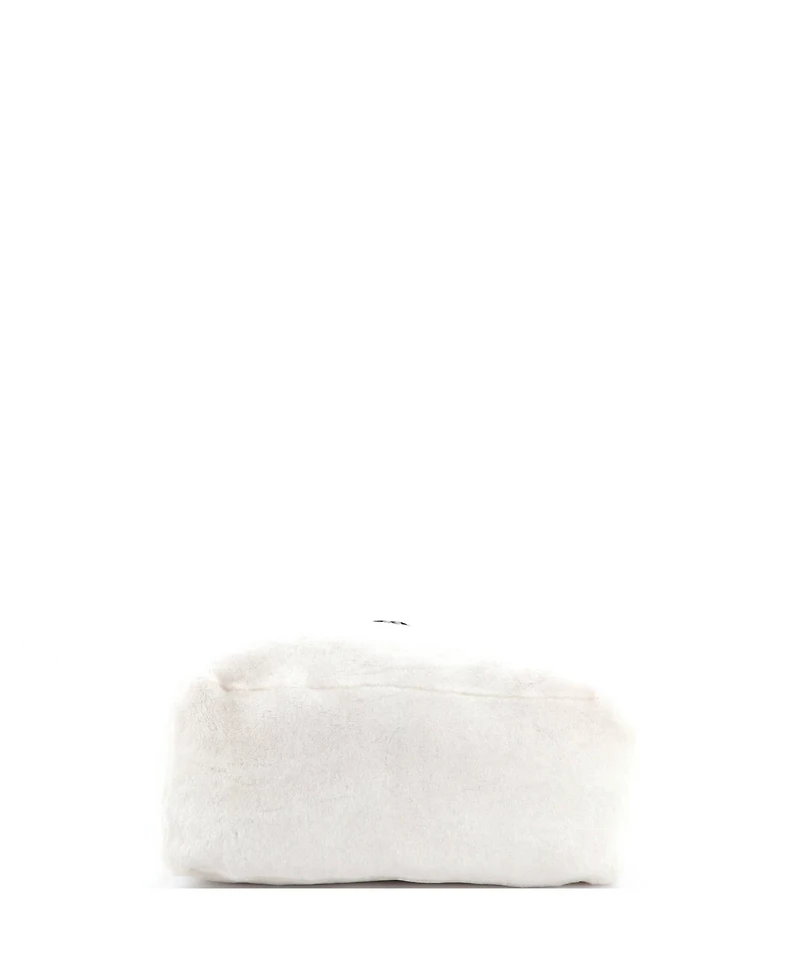 Pre-Owned Prada Medium Logo Tote Shearling