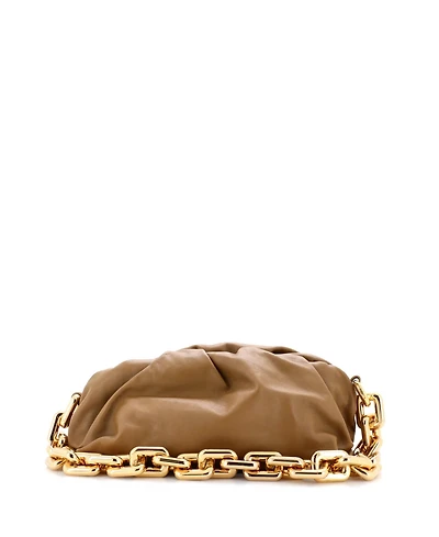Pre-Owned Bottega Veneta The Chain Pouch Leather