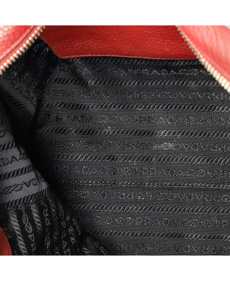 Pre-Owned Prada Medium Convertible Shopping Tote Vitello Daino