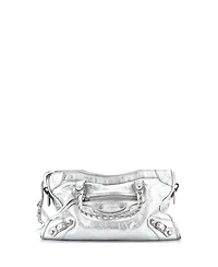 Pre-Owned Balenciaga Small City Classic Studs Bag Leather