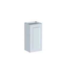 Boyel Living W15" Dove Wall Cabinet with Full Overlay Hdf Door for Custom Kitchen or Bathroom