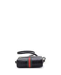 Pre-Owned Gucci Mini Ophidia Shoulder Bag Leather