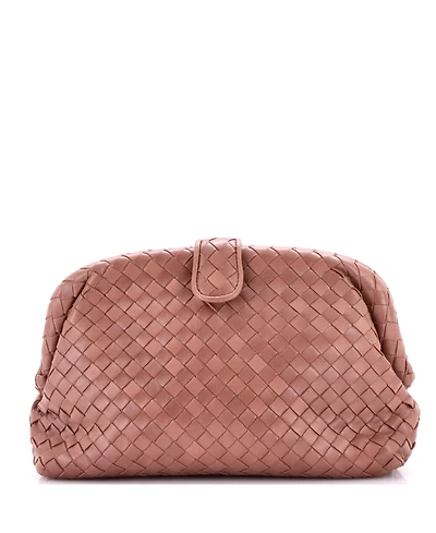 Pre-Owned Bottega Veneta Lauren 1980 Clutch Intrecciato Nappa