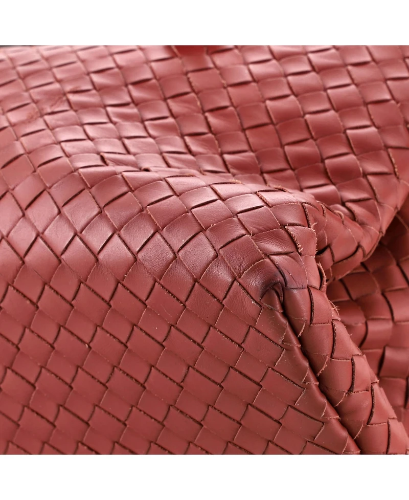 Pre-Owned Bottega Veneta Medium Roma Bag Intrecciato Nappa