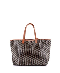 Pre-Owned Goyard Pm Saint Louis Tote Printed Coated Canvas