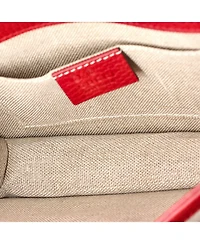 Pre-Owned Gucci Small Interlocking Shoulder Bag Leather