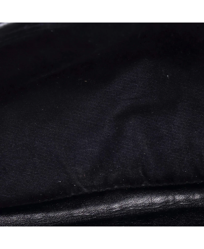 Pre-Owned Saint Laurent Large Classic Monogram College Bag Matelasse Chevron Leather