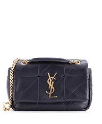 Pre-Owned Saint Laurent Small Jamie Flap Bag Quilted Leather