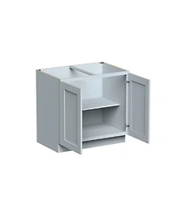 Boyel Living Full Height Door Base Cabinet with Full Overlay Hdf Door and Dovetail Drawer