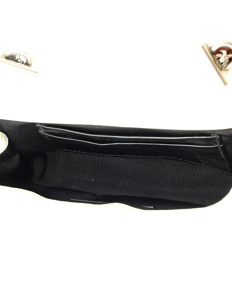 Pre-Owned Saint Laurent Baby Classic Monogram Crossbody Bag Matelasse Chevron Leather