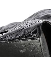 Pre-Owned Saint Laurent Medium Niki Shopping Tote Matelasse Chevron Leather