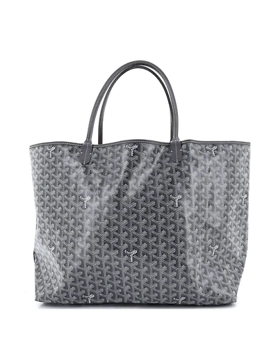 Pre-Owned Goyard Gm Saint Louis Reversible Tote Coated Canvas and Printed Canvas