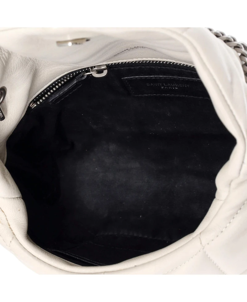 Pre-Owned Saint Laurent Mini Loulou Puffer Shoulder Bag Quilted Leather