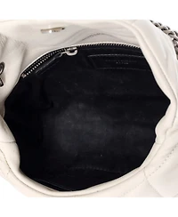 Pre-Owned Saint Laurent Mini Loulou Puffer Shoulder Bag Quilted Leather