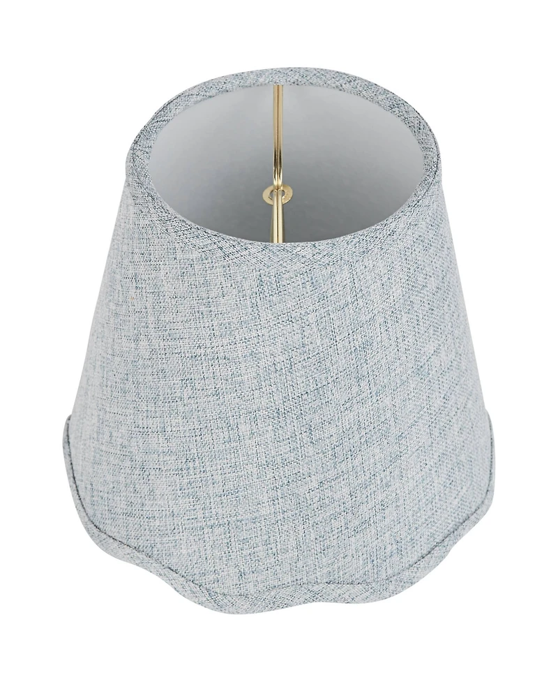 Springcrest Mylie Scallop Empire Lamp Shade 4x6x5.5 (Clip-On) Set of