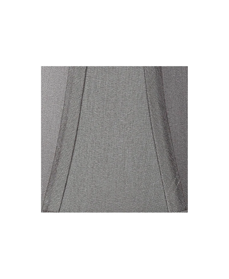 Springcrest Set of 4 Bell Chip Chandelier Lamp Shades Pewter Small High Candelabra Clip-On Fitting