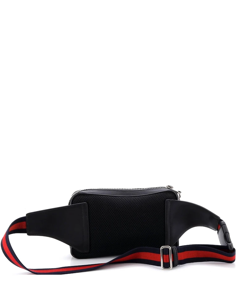 Pre-Owned Gucci Small Soft Zip Belt Bag Gg Coated Canvas