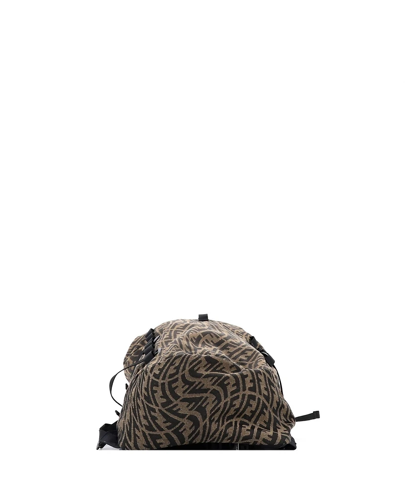 Pre-Owned Fendi Sarah Coleman Ferrino Ripstop Backpack Vertigo Zucca Canvas