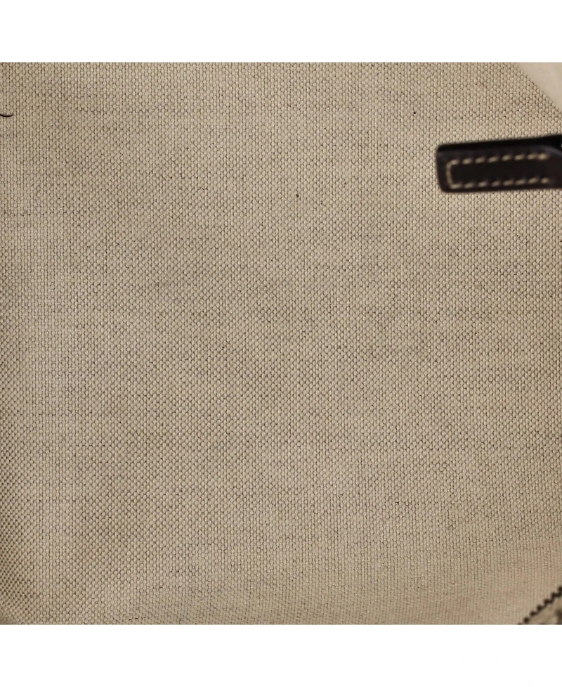 Pre-Owned Gucci Small Plus Tote Gg Coated Canvas with Leather