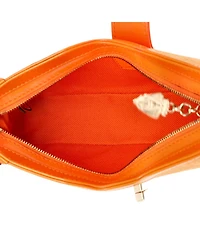 Pre-Owned Gucci Mini Moon Side Shoulder Bag Gg Canvas