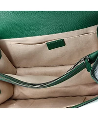 Pre-Owned Gucci Medium Dionysus Bamboo Top Handle Bag Leather