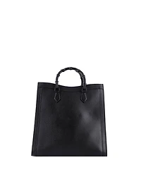 Pre-Owned Gucci Large Diana Nm Bamboo Handle Tote Leather