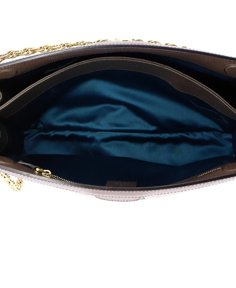 Pre-Owned Gucci Medium Ophidia Chain Shoulder Bag Gg Coated Canvas