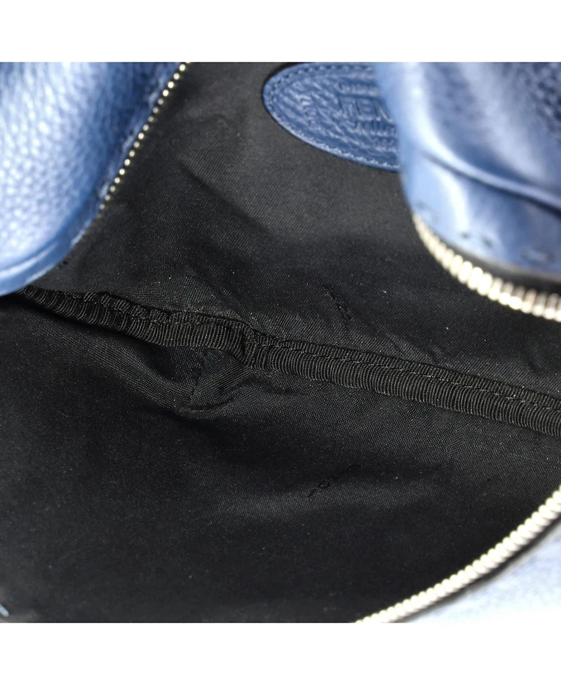 Pre-Owned Fendi Small Selleria Zip Belt Bag Leather