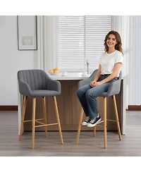 Rainsken Tall Bar Stools Set of 2