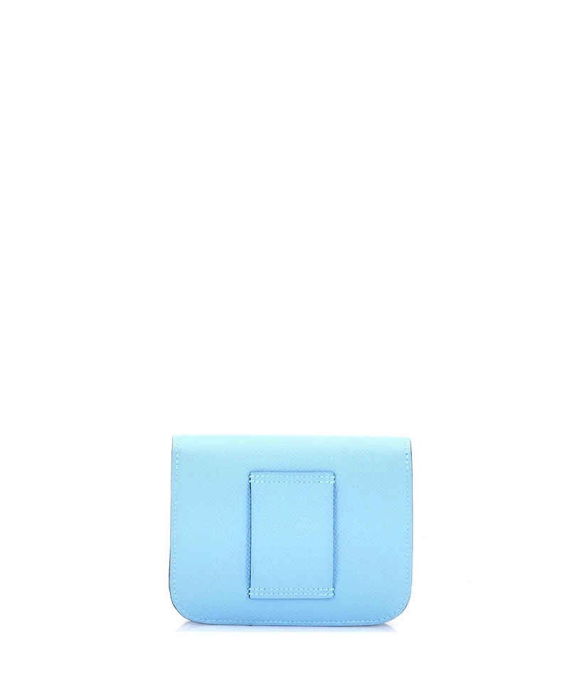 Pre-Owned Hermes Constance Slim Wallet Epsom