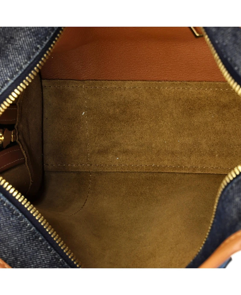 Pre-Owned Loewe 28 Amazona Nm Bag Denim