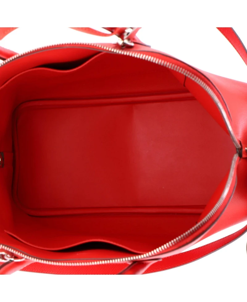 Pre-Owned HERMES 30 Bolide 1923 Bag Tressage Epsom