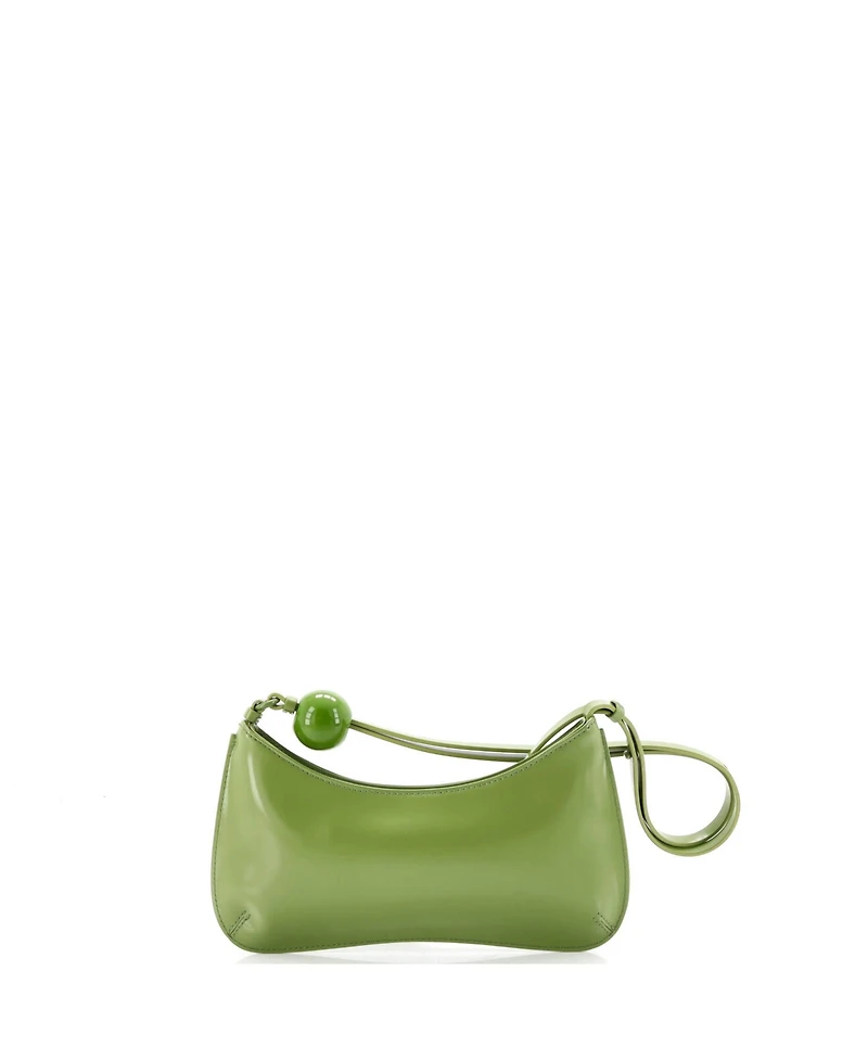 Pre-Owned Jacquemus Le Bisou Perle Shoulder Bag Leather