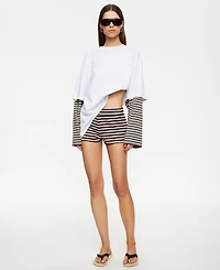 Lioness Women's Bloom Mid-Rise Knit Shorts