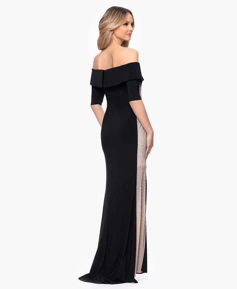 Xscape Women's Off-The-Shoulder Gown