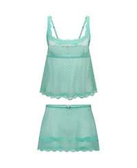Adore Me Women's Kit Camisole and Half Slip Set Lingerie
