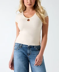 Guess Women's Emmie Short-Sleeve Top