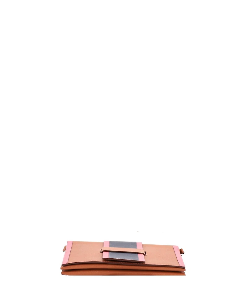 Pre-Owned HERMES H Passant Clutch Shoulder Bag Evercolor