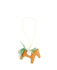Pre-Owned Hermes Pm GriGri Rodeo Bag Charm Leather