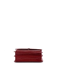 Pre-Owned Saint Laurent Medium Sunset Crossbody Bag Embossed Leather